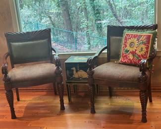 Pair of Elegant Arm Chairs