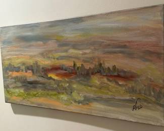 Gorgeous Muted Oil Painting