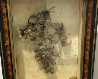 Antique Victorian Shadow Box
