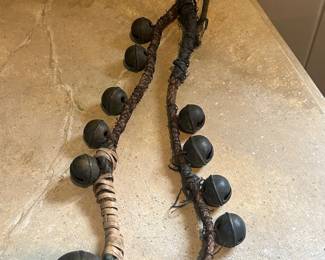 Tribal Metal and Twine Necklace