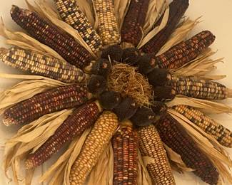 Hand Crafted Corn Wreath