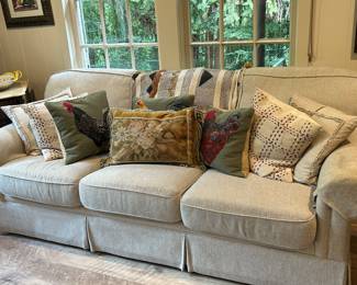 One of a PAIR of "Like New" Sofas