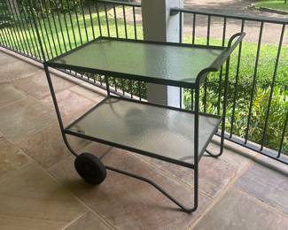 Iron and Glass TEA CART