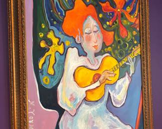Another very colorful M. Young Painting