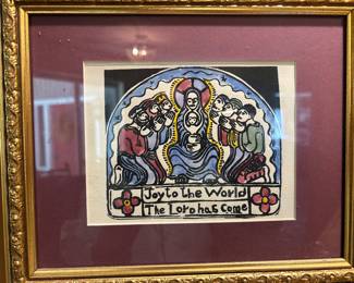 Walter Anderson Print - "Joy to the World"