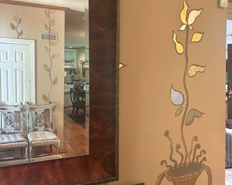 LARGE  Antique Empire Mirror