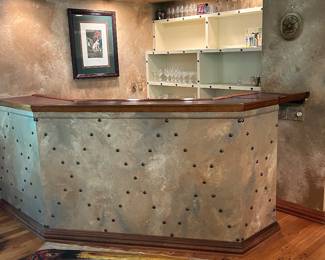 The Bar (with sink) in a corner of the "Great" Room