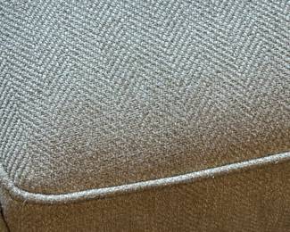 Herring Bone Pattern Upholstery