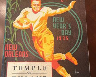 1935 Sugar Bowl Football Program