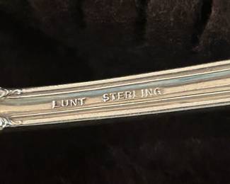 "LUNT" STERLING
