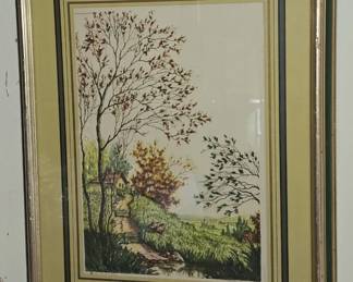 PARIS ETCHING SOCIETY FRAMED ART