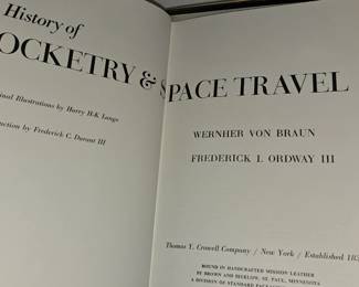HISTORY OF ROCKETRY & SPACE TRAVEL. WERNHER VON BRAUN