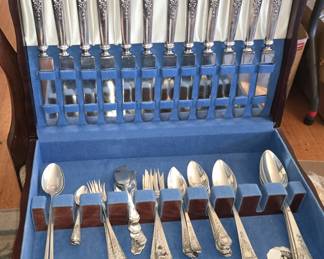 WHITING "MADAME JUMEL" STERLING SILVER FLATWARE