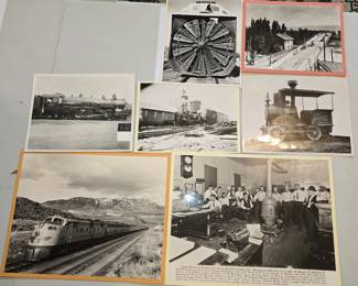 ORIGINAL UNION PACIFIC RAILROAD VINTAGE PHOTOGRAPHS