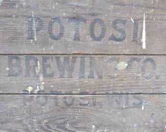 POTOSI BREWING BEER CRATES 1920's 