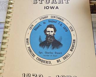 STUART IOWA HISTORY ATLAS 1870-1970