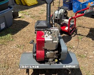 Small Craftsman tiller