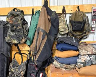 Backpacks and hunting bags