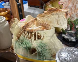 One of the vintage cookie jars