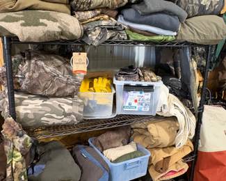 You guessed it...more hunting clothing and items