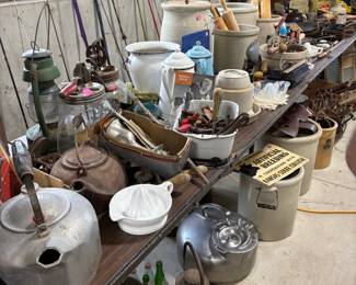 Another view of the primitive table area