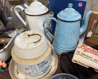 Enamelware items