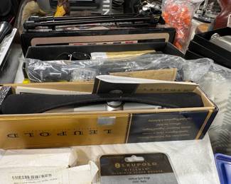 Some of the rifle scopes available...Leopold, Nikon, and more