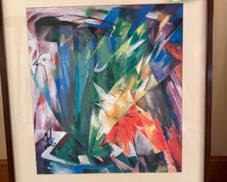 "Birds" by Franz Marc