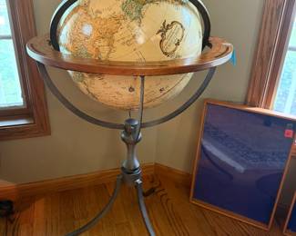 Globe with stand