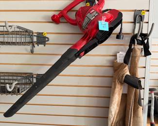 Toro electric leaf blower with bag