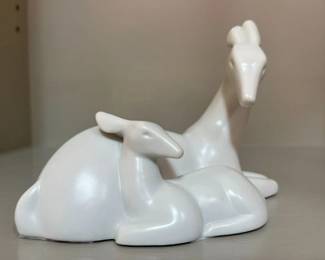 103 Gallery Originals Doe Fawn Ceramic