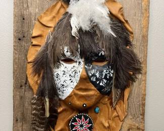 103 Native American Shamans Medicine Mask