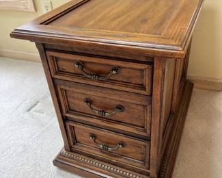 103 Hammary 3Drawer Side Table
