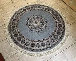 103 Ruby 4X4 Poly Area Rug