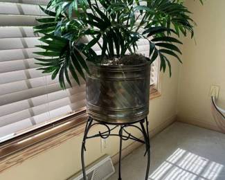 103 Wrought Iron Plant Stand