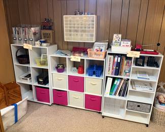 Sewing notions, magazines, books, patterns