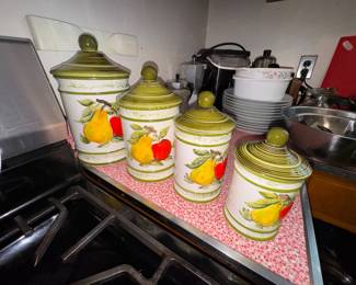 Vintage canister set