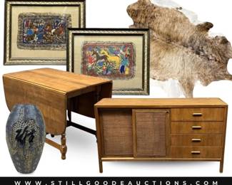 Baker Furniture, Kimball armoire, Christmas decor, mirrors, oil lamps, Drexel furniture, vintage record cabinet, holiday items, diamond jewelry, craft supplies, exercise equipment, guitar, gun cabinet, deer mounts, watercolor paintings, Elvis Presley, Ethan Allen, military books, Kendra Scott jewelry, Seiko watch, toys, floral arrangements, climbing arch, dolls, coral necklaces, reclining media sofa, Arteriors lighting, Fern Bisel Peat prints, outdoor/yard tools, Barbie dolls, clarinet, Texas rangers, extension ladder, Coach shoes, Stainless steel refrigerators, wine refrigerator, Sony cyber-shot digital camera, and much more!