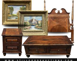 Arteriors lighting, Fern Bisel Peat prints, outdoor/yard tools, Barbie dolls, clarinet, Texas rangers, extension ladder, Coach shoes, Stainless steel refrigerators, wine refrigerator, Sony cyber-shot digital camera, Williams Sonoma bunk beds, 8 person tent, and much more!
