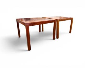73 PairofMidCenturyStyleSquareAccentTables