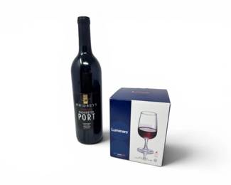 171 WhidbeysWashingtonPortWineBottleLuminarcTastingGlasses