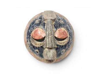 66 HandCarvedAfricanStyleTribalWoodWallMask