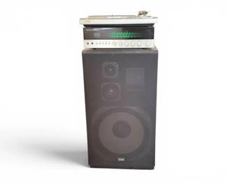 182 HarmanKardon330CStereoTechnicsTurntableKenwoodSpeakers
