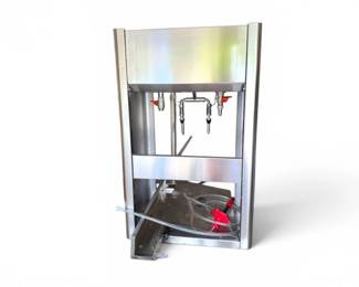 220 StainlessSteelGravityBottleFillerDualNozzle36H
