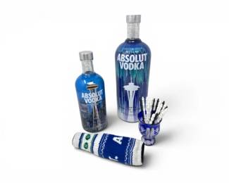 161 AbsolutVodkaSeattleCollectorBottlesBarwareAccessories