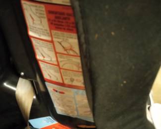 Car Seat Instructions.