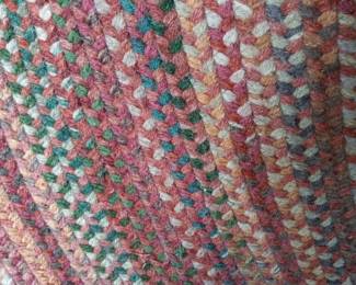 Round and Oval Matching Rugs $175