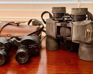 Binoculars.