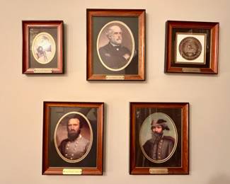 Confederate portraits.