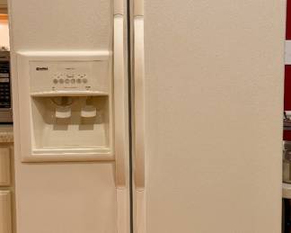 Kenmore side-by-side refrigerator freezer.